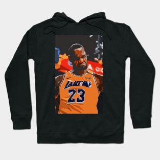 Lebron James Moments Geometric Art Hoodie